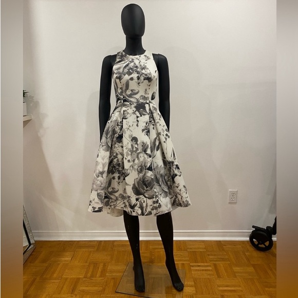 Asos Mono Floral Dress - US 4 - Picture 6 of 6